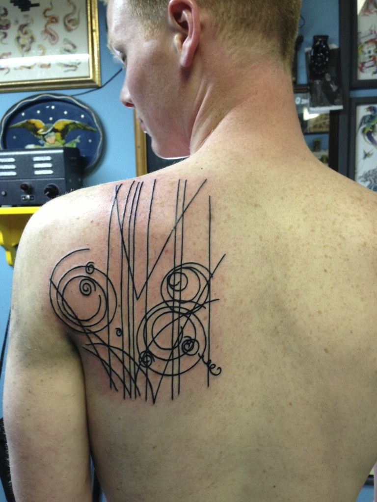 Bubble Inspiration Back Shoulder Tattoos For Men Tattoo Back Of within measurements 768 X 1024