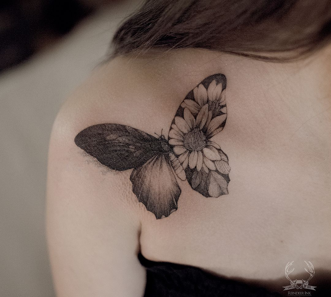 Butterfly Tattoo Meaning And Symbolism The Wild Tattoo Butterfly with size 1080 X 970