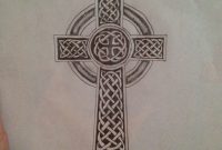 Celtic Cross Tattoo Design For My Left Shoulder Blade Ink Celtic intended for dimensions 2448 X 3264