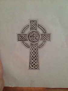 Celtic Cross Tattoo Design For My Left Shoulder Blade Ink Celtic intended for dimensions 2448 X 3264