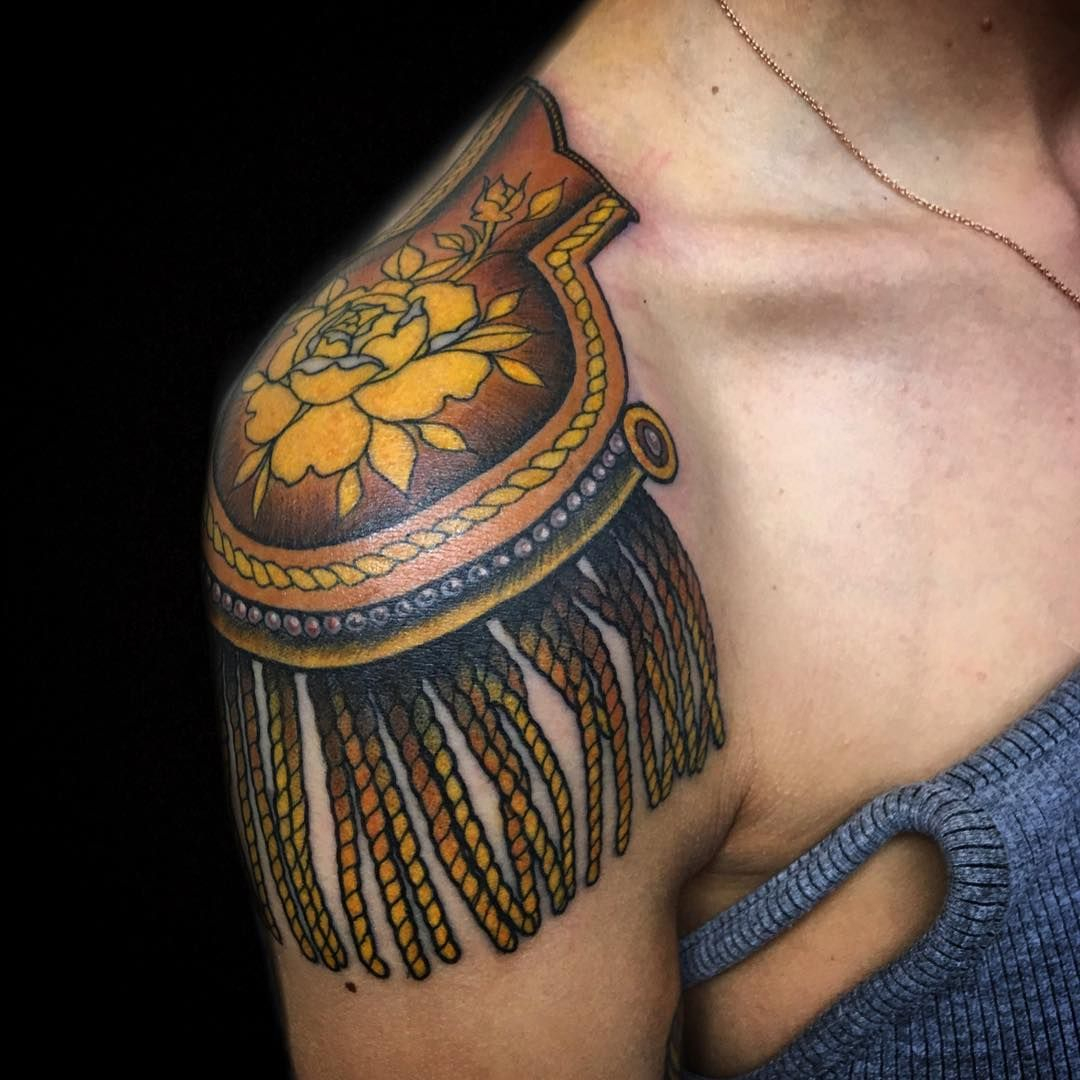 Claudia De Sabe London Epaulette Tattoo You Guys Made Me Ink in dimensions 1080 X 1080