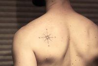 Compass Tattoo On The Left Shoulder Blade inside proportions 1000 X 1000