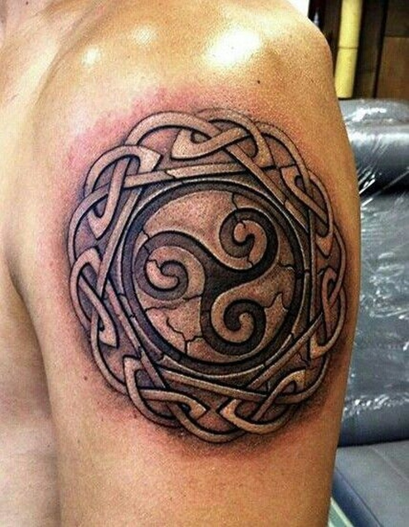 Cool Celtic Knot Tattoo On Shoulder Tattoos Book 65000 Tattoos pertaining to sizing 800 X 1030