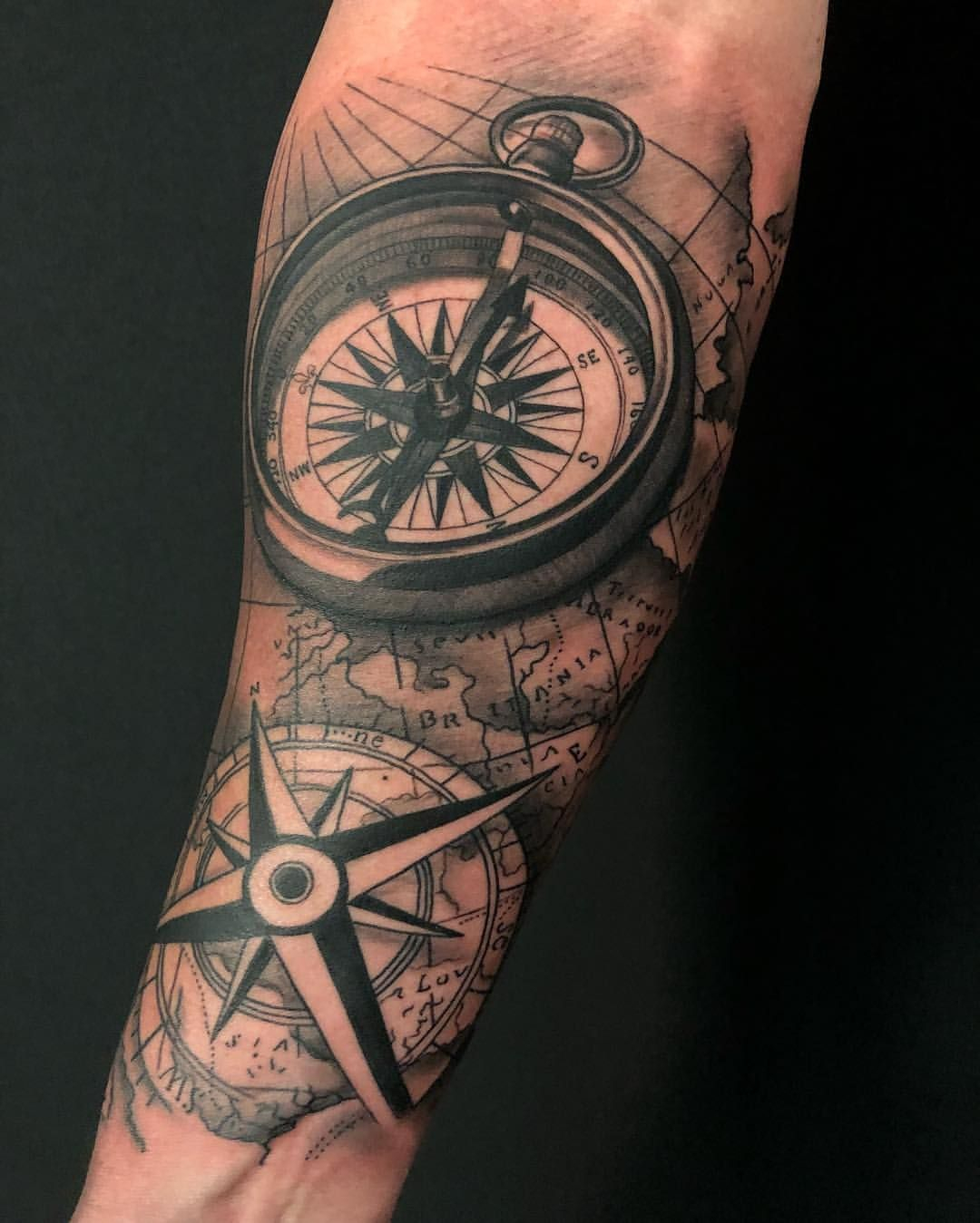 Cool Nautical Theme Tattoo Today Nautical Nauticaltattoo intended for dimensions 1080 X 1349