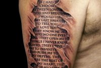 Cool Ripped Skin And Writing Tattoo 3d Steve Toth Tattooooos within proportions 800 X 1454