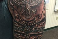 Cover Up Tattoo Bosch Tattoos Armour Tattoo Shoulder Armor Tattoo regarding measurements 852 X 1136