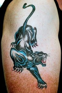 Cute Black Panther Tattoo On Shoulder Tattoos Book 65000 regarding measurements 800 X 1195