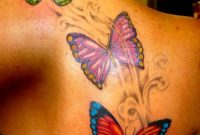 Designs Butterfly Tattoo For Women On Upper Back Picture 11919 with measurements 800 X 1067