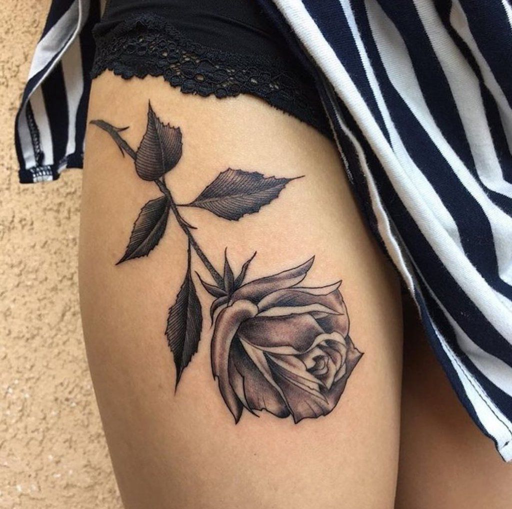 Dope Tattoos On Id Tat That Tattoos Cute Thigh Tattoos Front in measurements 1024 X 1018