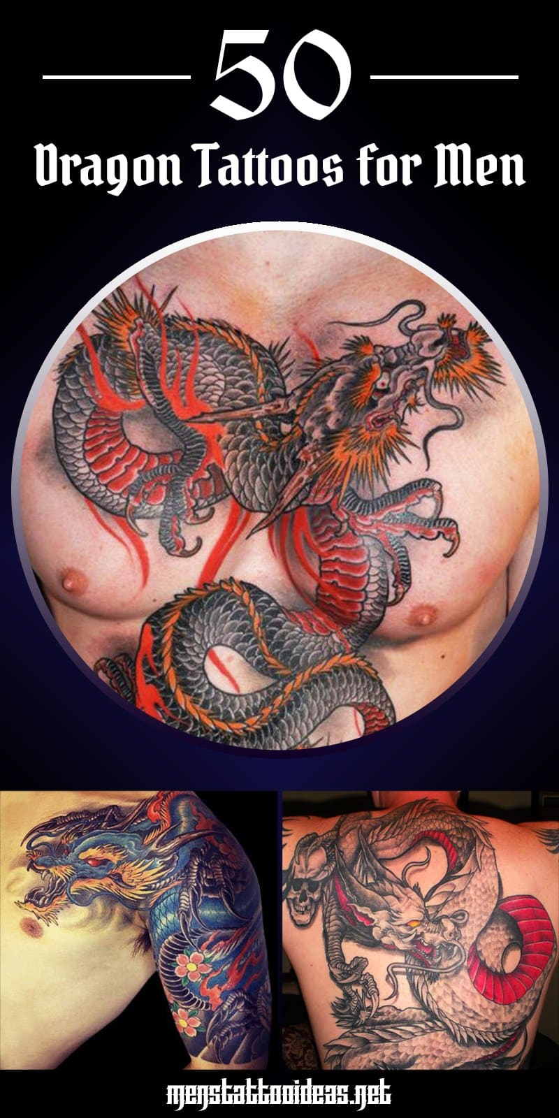 Dragon Tattoos For Men Dragon Tattoo Designs For Guys with regard to sizing 800 X 1600