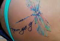 Dragonfly Watercolor Shoulder Tattoo Ideas Mybodiart Tattoo throughout proportions 768 X 1024