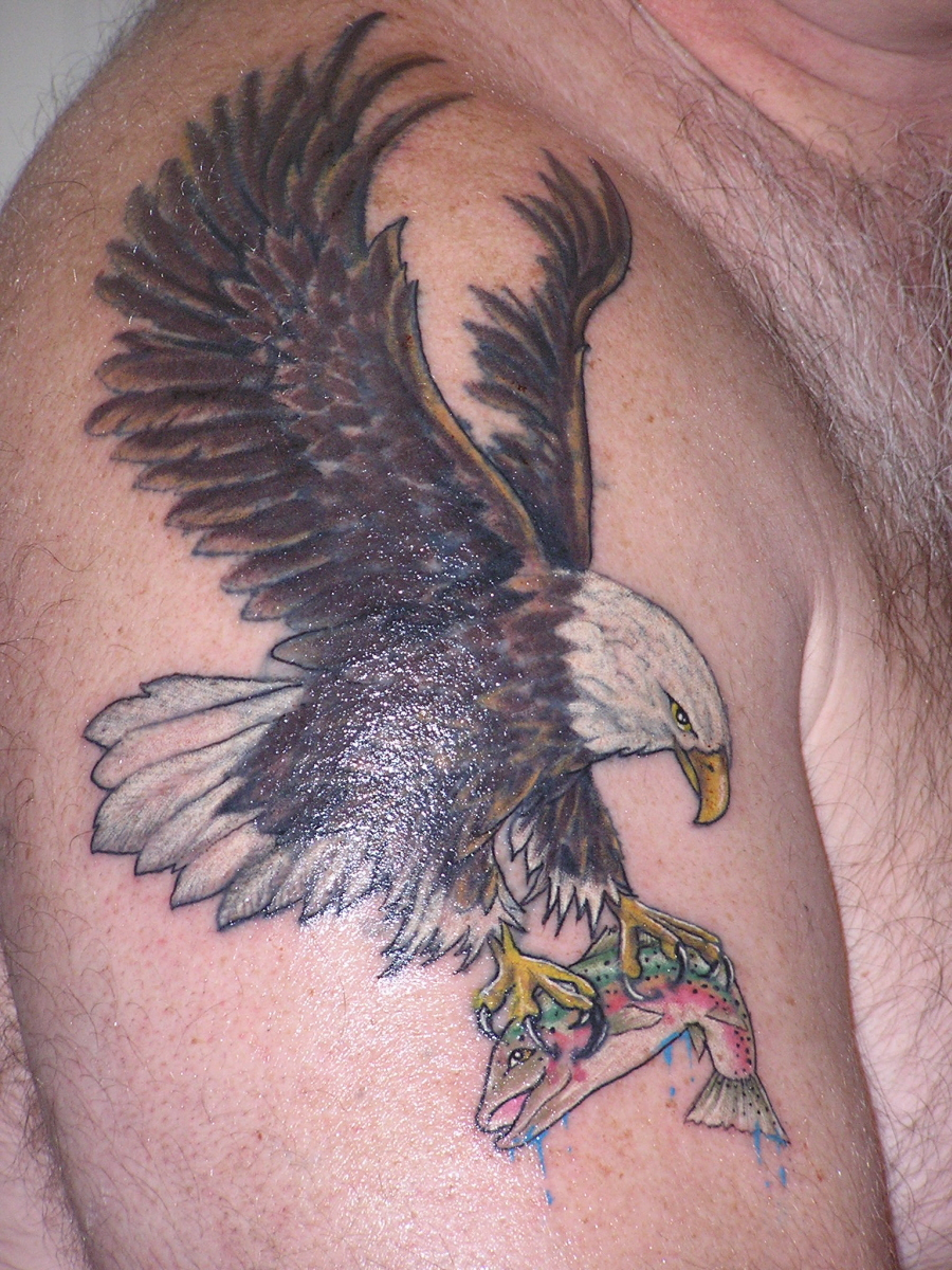 Eagle Shoulder Tattoo Designs Ideas And Meaning Tattoos For You in dimensions 900 X 1200