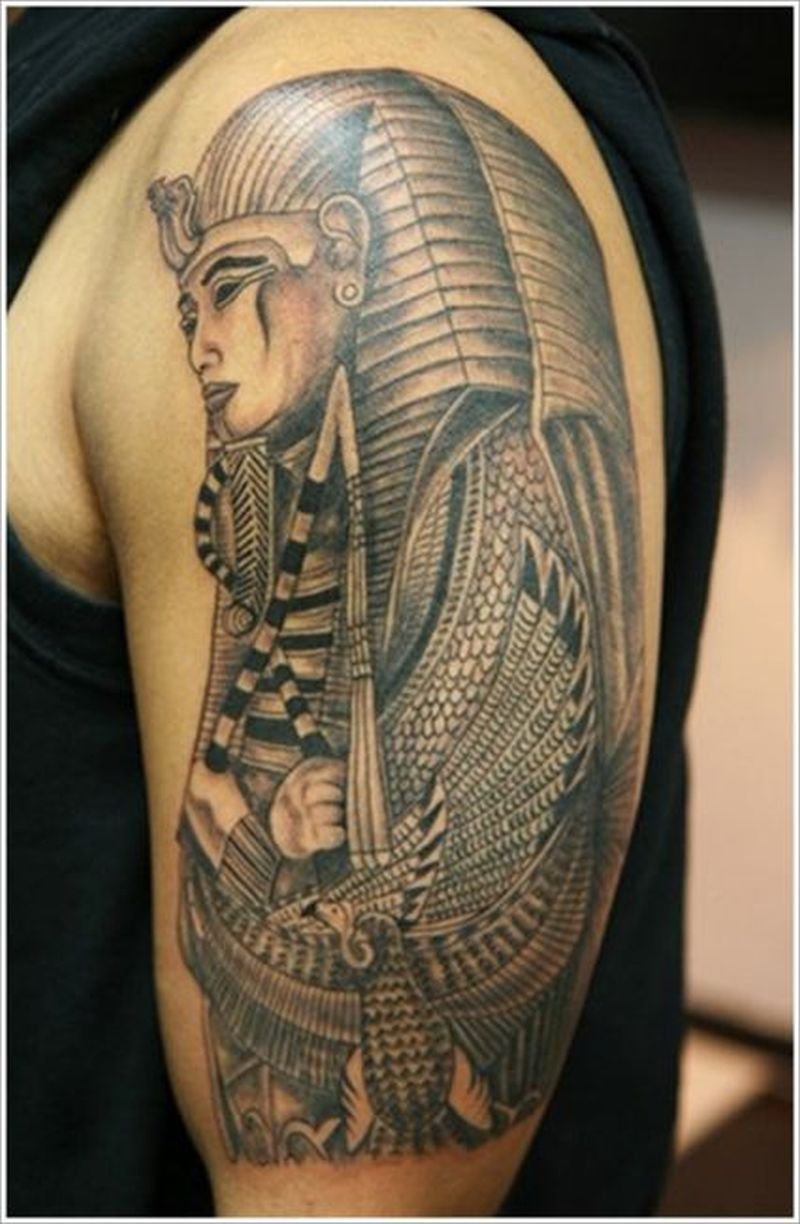 Egyptian Tattoo On A Shoulder Tattoos Book 65000 Tattoos Designs for size 800 X 1224