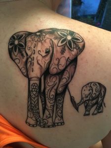 Elephant Tattoo On Shoulder Blade Tattoos Elephant Tattoos within proportions 1000 X 1334