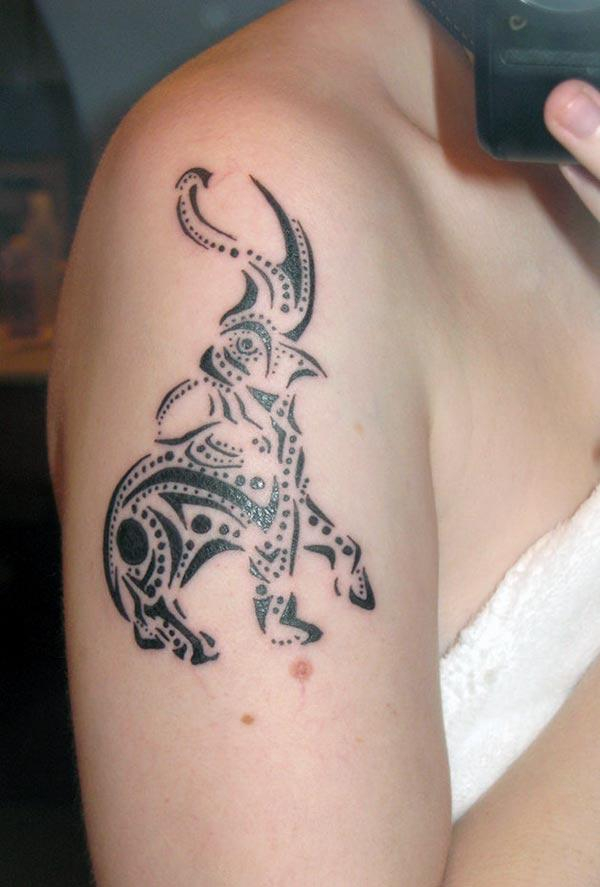 Elephant Tattoo Tribal Elephant Tattoo For Women intended for size 600 X 887