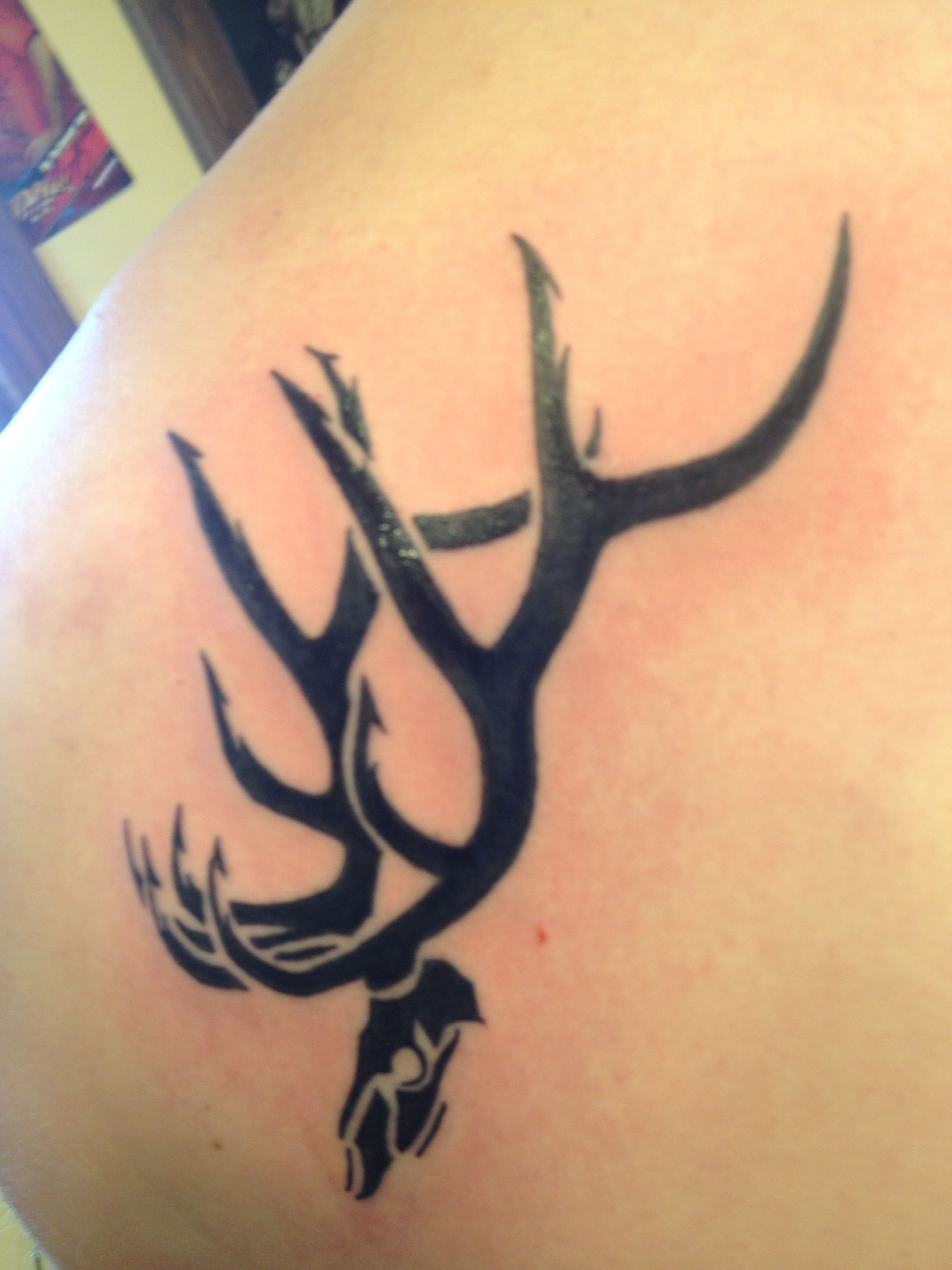 Elk Tattoo Hunting Life Style Elk Tattoo Antler Tattoos Tattoos with measurements 2448 X 3264