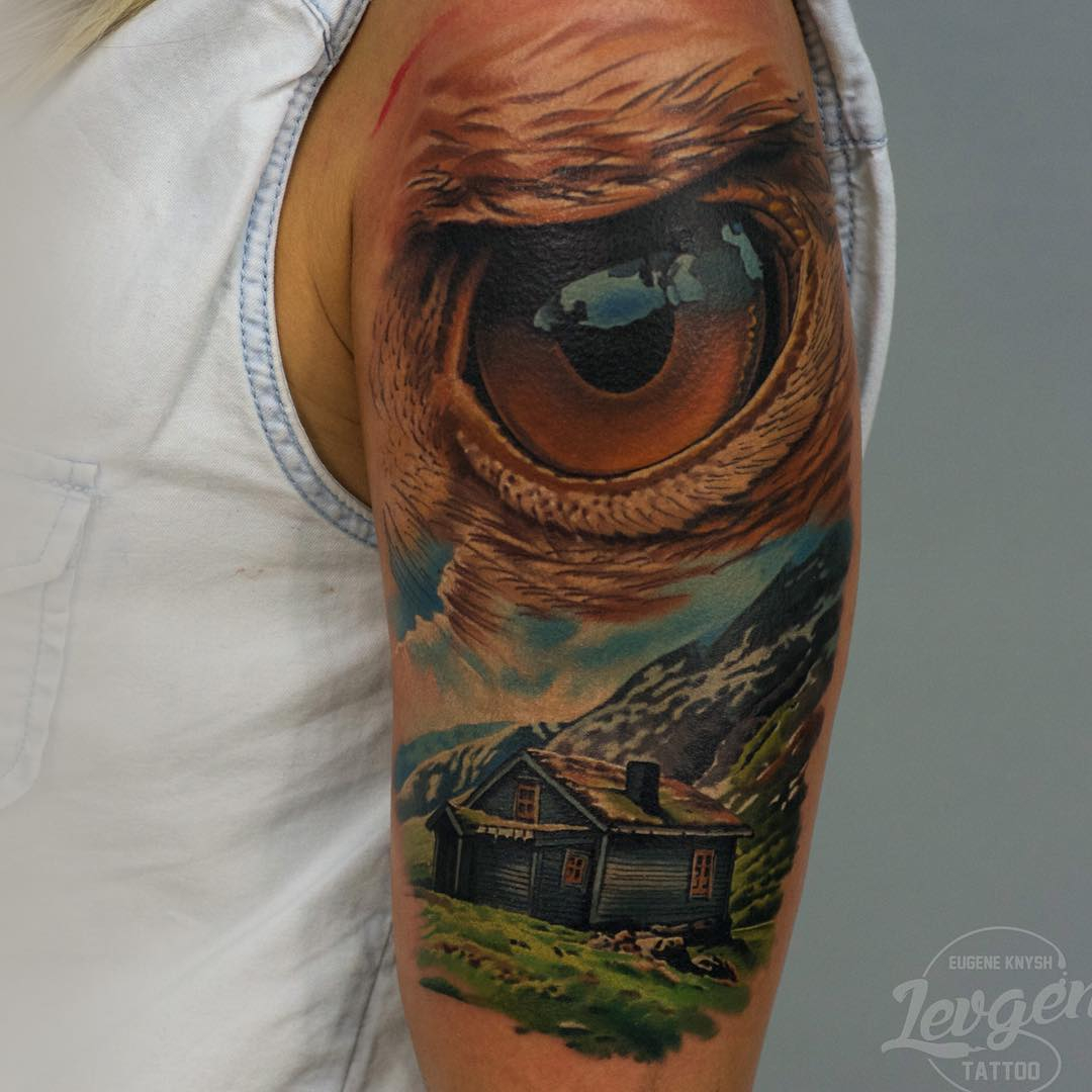 Eye Tattoo Shoulder Best Tattoo Ideas Gallery inside proportions 1080 X 1080