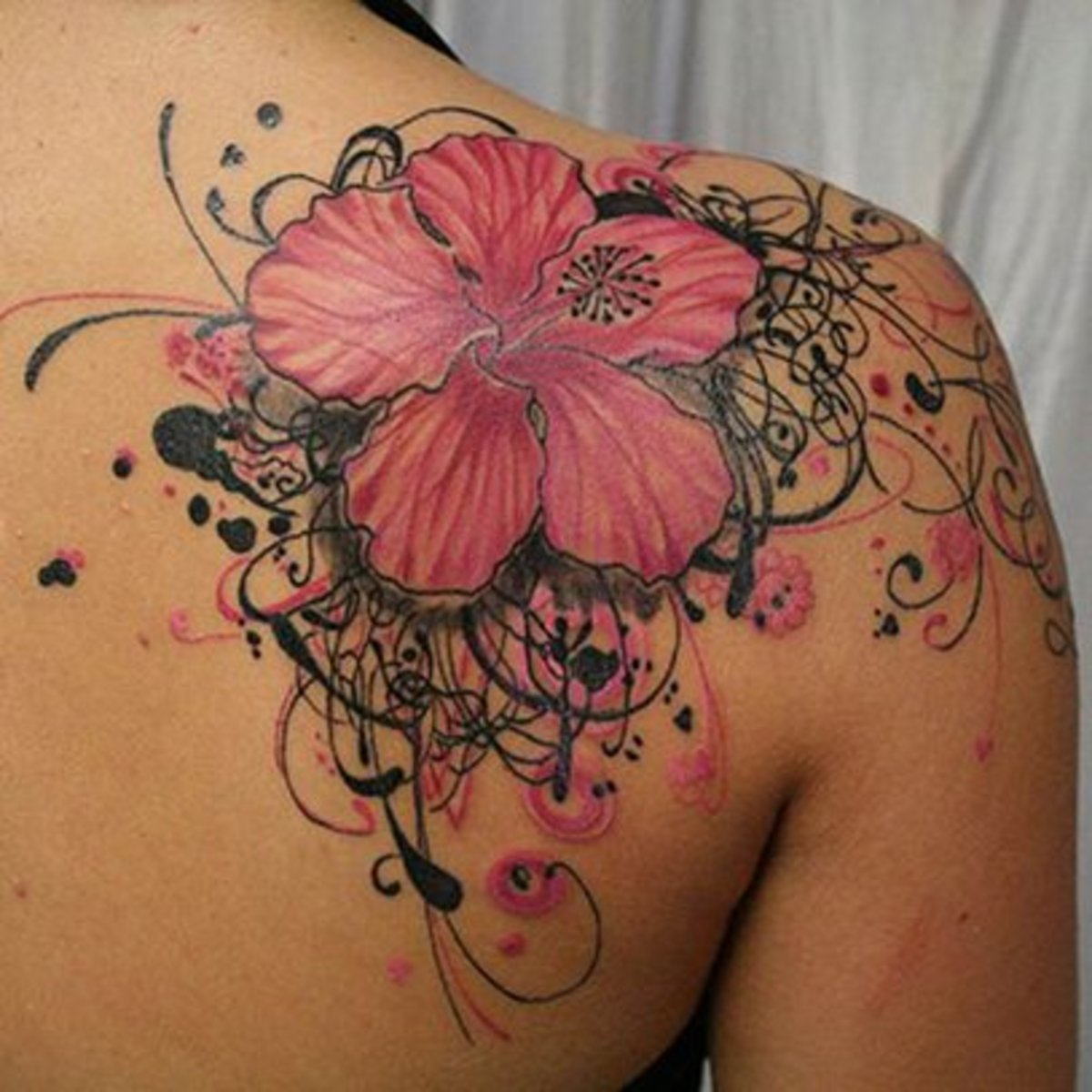Feminine Shoulder Cap Tattoos Tattoo Ideas Artists And Models intended for size 1200 X 1200