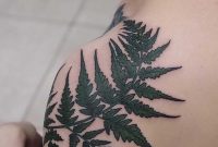 Fern Leaf Tattoo On The Left Shoulder Flower Tattoos Tattoos in sizing 1080 X 1349