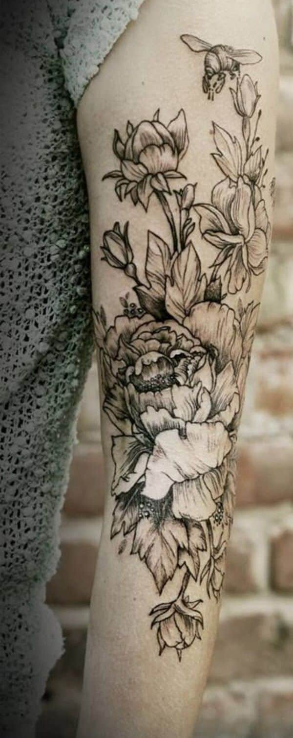 Flower Tattoos For Men Ideas And Inspiration For Guys inside dimensions 600 X 1508