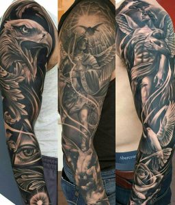 Full Shoulder And Forearm Tattoo Sleeve Maori Tattoos Sleeve within dimensions 1080 X 1265