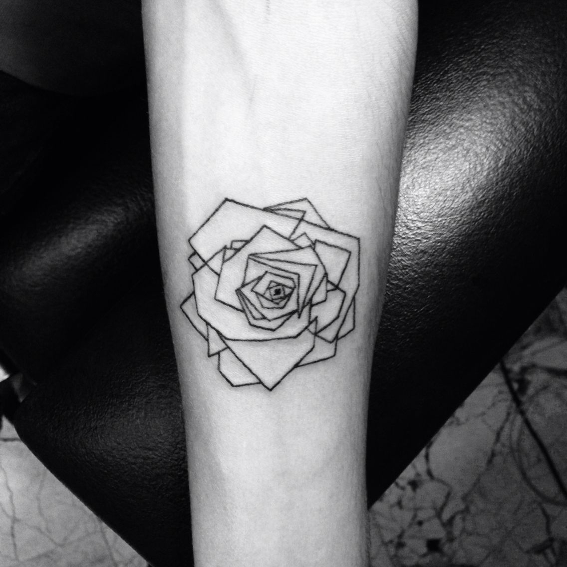 Geometric Rose Tattoo Ink Geome regarding measurements 1136 X 1136