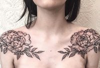 Geometric Tattoos Shoulder Peonies Johnotattooer On Instagram pertaining to proportions 1280 X 770