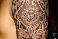 Half Sleeve Celtic Tattoo Design For Men Tattoos Book 65000 with regard to proportions 800 X 1246