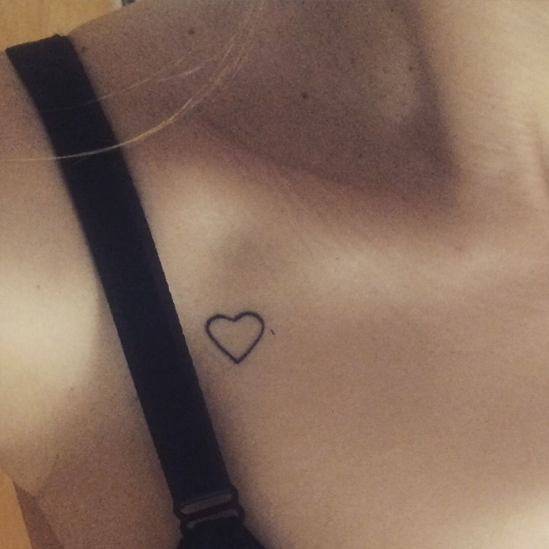 Heart Tattoo Tattoo Tattoos Small Heart Tattoos Cute Tattoos regarding proportions 1080 X 1080