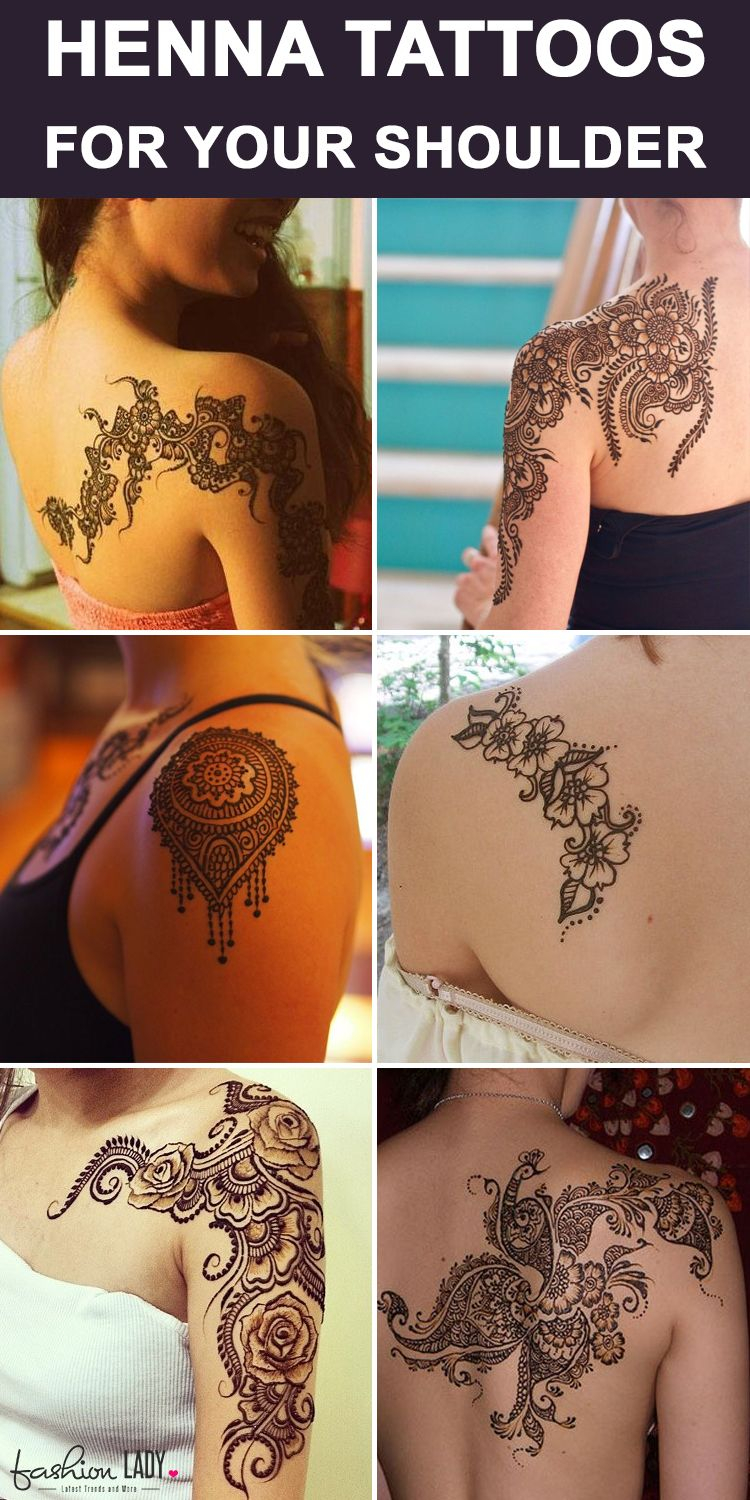 Henna Tattoos For Your Shoulder Get Creative With Inspiring in proportions 750 X 1500