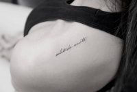 Her Words Tattoo Lettering Word Tattoos Shoulder Tattoo Words regarding sizing 978 X 1000