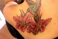 Hummingbird Stargazer Lillies Tattoos Tattoos Hummingbird inside sizing 1536 X 2048