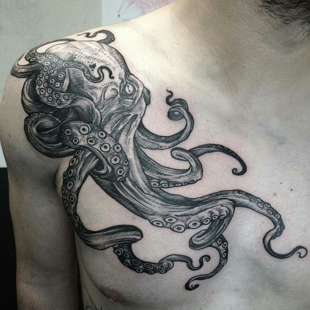 I Like The Style Octopus Sleeve Tattoos Kraken Tattoo Octopus pertaining to proportions 1080 X 1080