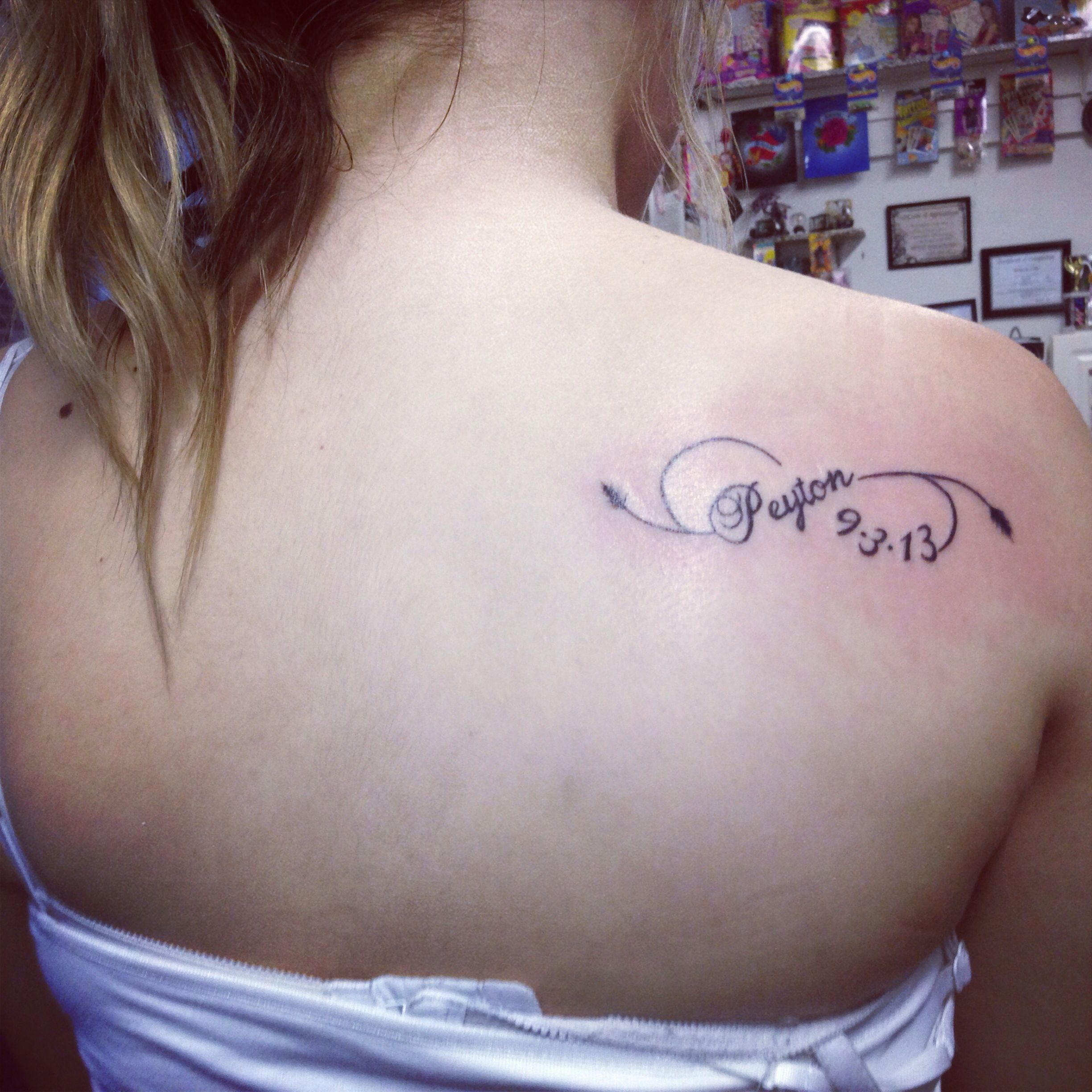 Infinity Tattoo With Kids Name And Birth Date Tattoo Ideas for size 2448 X 2448