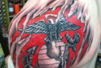 Insane Usmc Tattoo Tattoos Marine Corps Tattoos Military intended for measurements 1024 X 1371