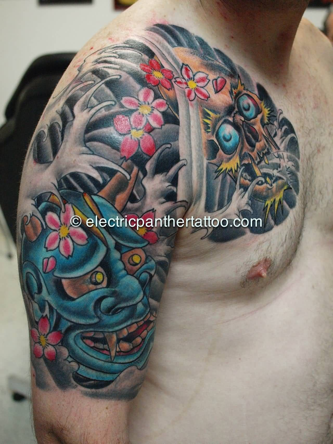 Japanese Tattoos Page 2 Tattooshunter Japanese Shoulder Tattoo with proportions 1280 X 1707