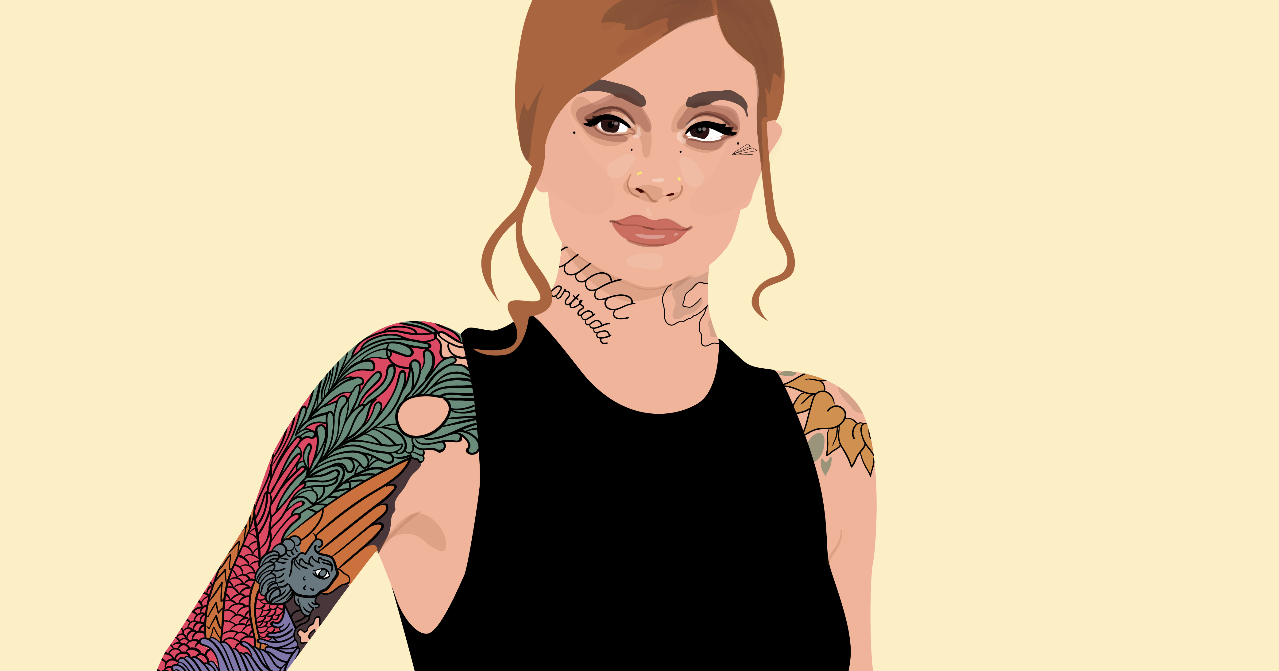 Kehlani Tattoos And Meaning Step Step Guide within size 4168 X 2188