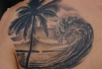 Left Back Shoulder Palm Beach Tattoo A Bit Of Ink Sunset Tattoos intended for sizing 1024 X 856