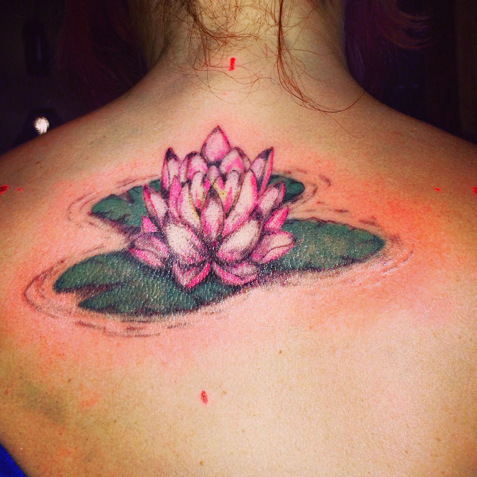 Lotus Flower Lily Pad Tattoo Ranz Tattoos Flower Tattoo intended for size 1...