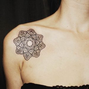 Lotus Mandala On Front Of Shoulder Google Search Tattoos in dimensions 1080 X 1080