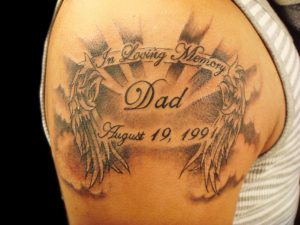 Memorial Tattoo Designs Photo Tattoos Memorial Tattoos Father regarding measurements 1024 X 768