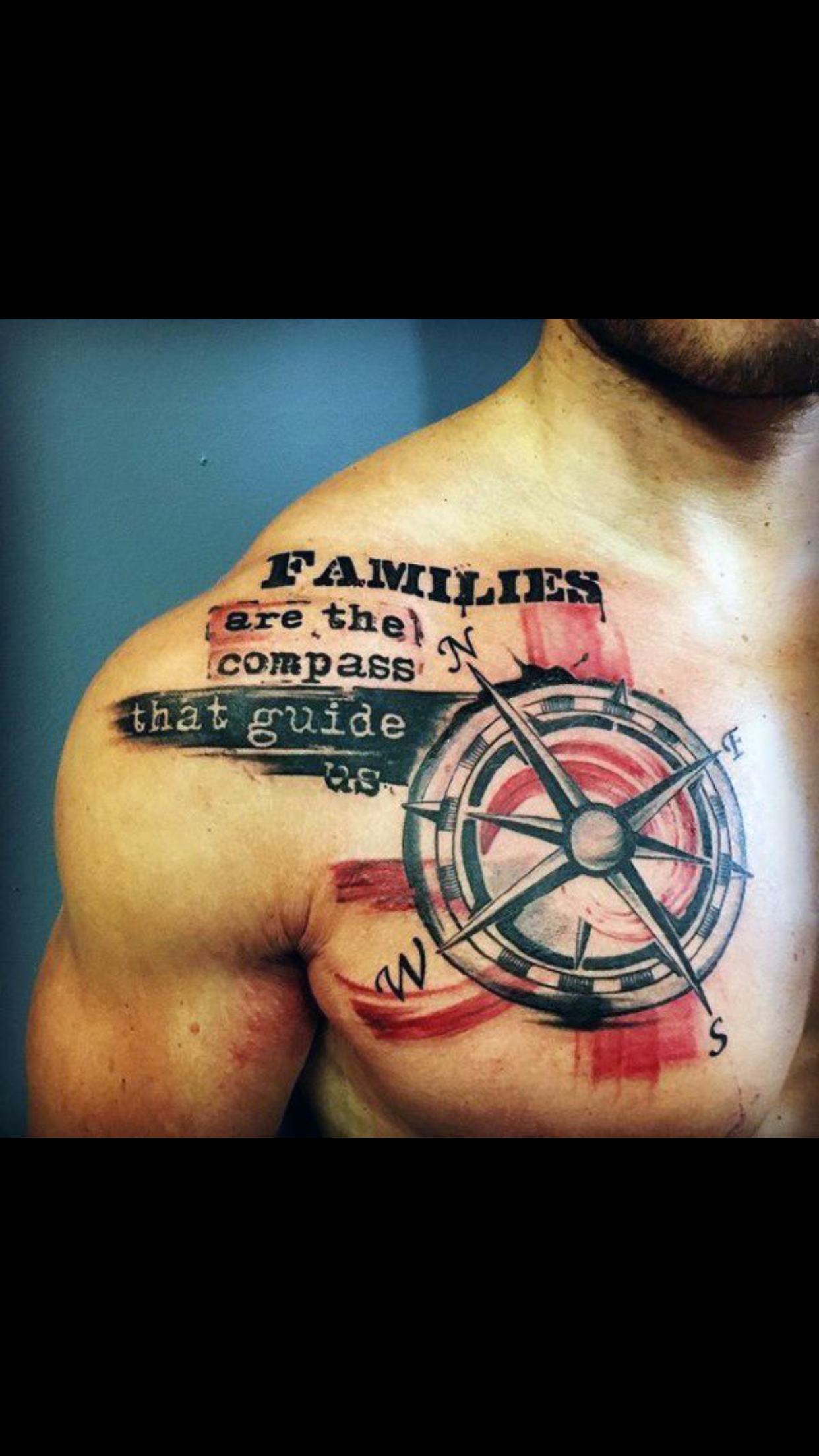 Moral Compass Tattoo New Tattoo Ideas Family Tattoos For Men inside measurements 1242 X 2208