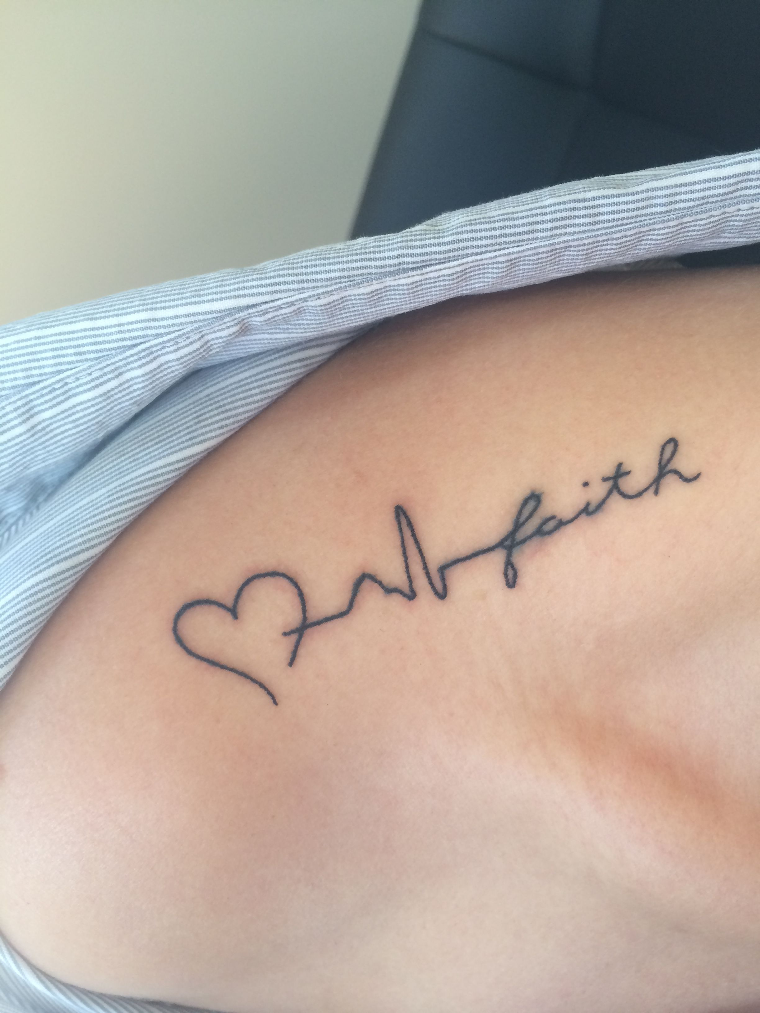 My Lovelife And Faith Shoulder Tattoo Tattoos Faith Hope Love intended for size 2448 X 3264