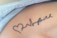 My Lovelife And Faith Shoulder Tattoo Tattoos Faith Hope Love within sizing 2448 X 3264