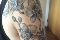 Orchid Shoulder Tattoo Tattoos Tattoos Orchid Tattoo Orchid throughout size 1000 X 1334