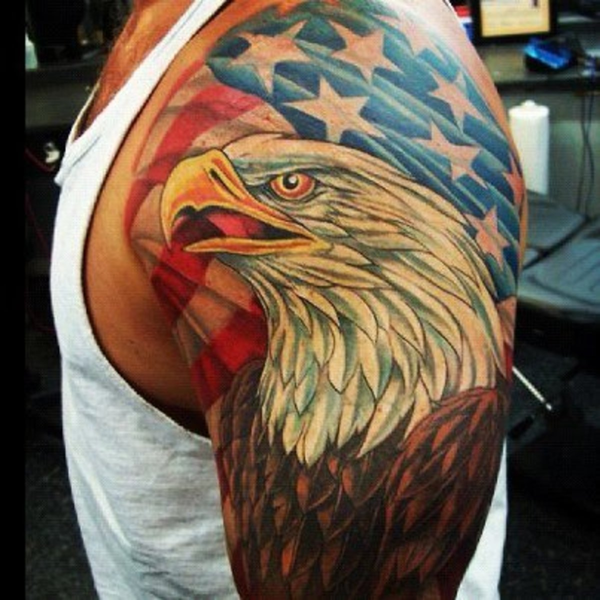 Patriotic Tattoos Tattoo Ideas Artists And Models pertaining to proportions 1200 X 1200