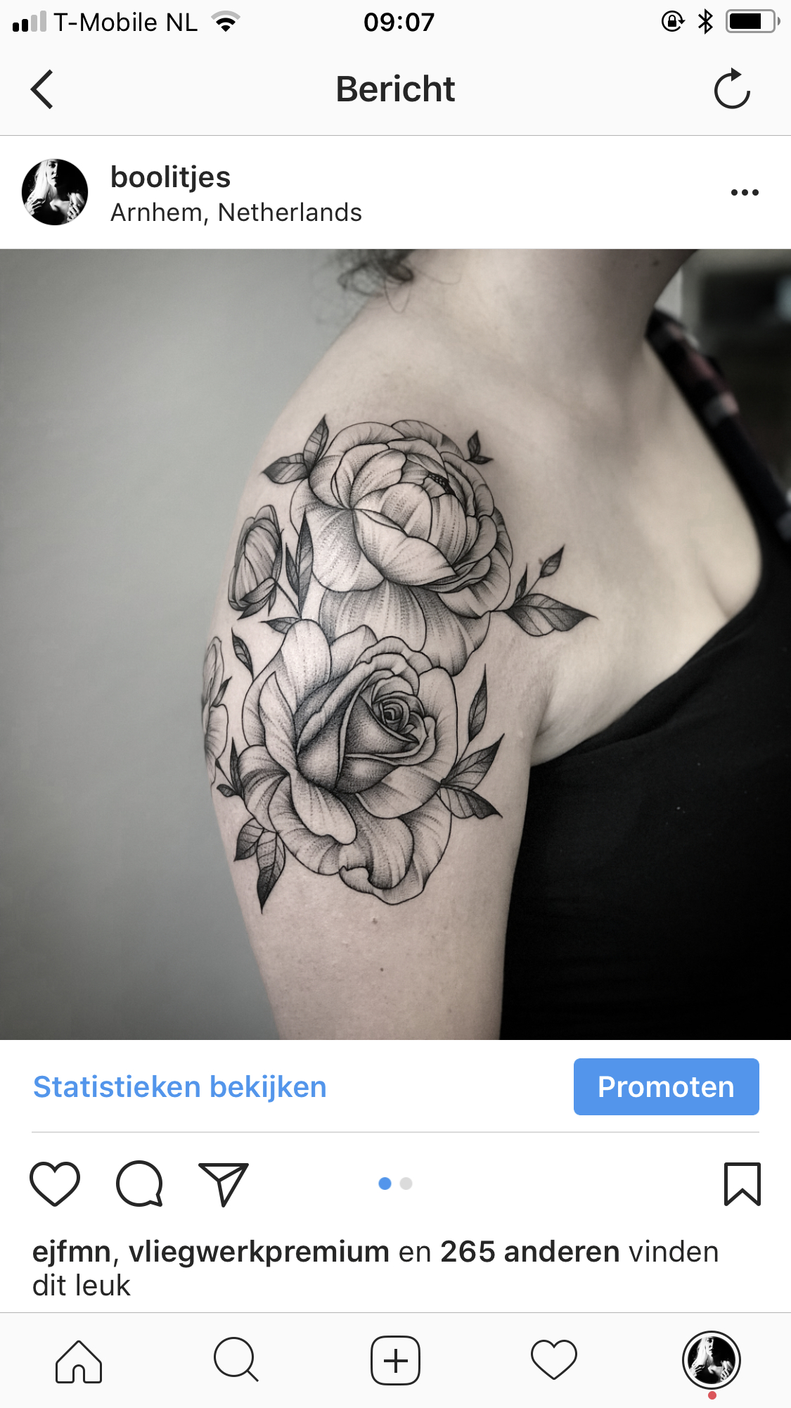 Peony Rose Shoulder Tattoo Peony Tattoo Idea Dotwork Flowers intended for measurements 1125 X 2001