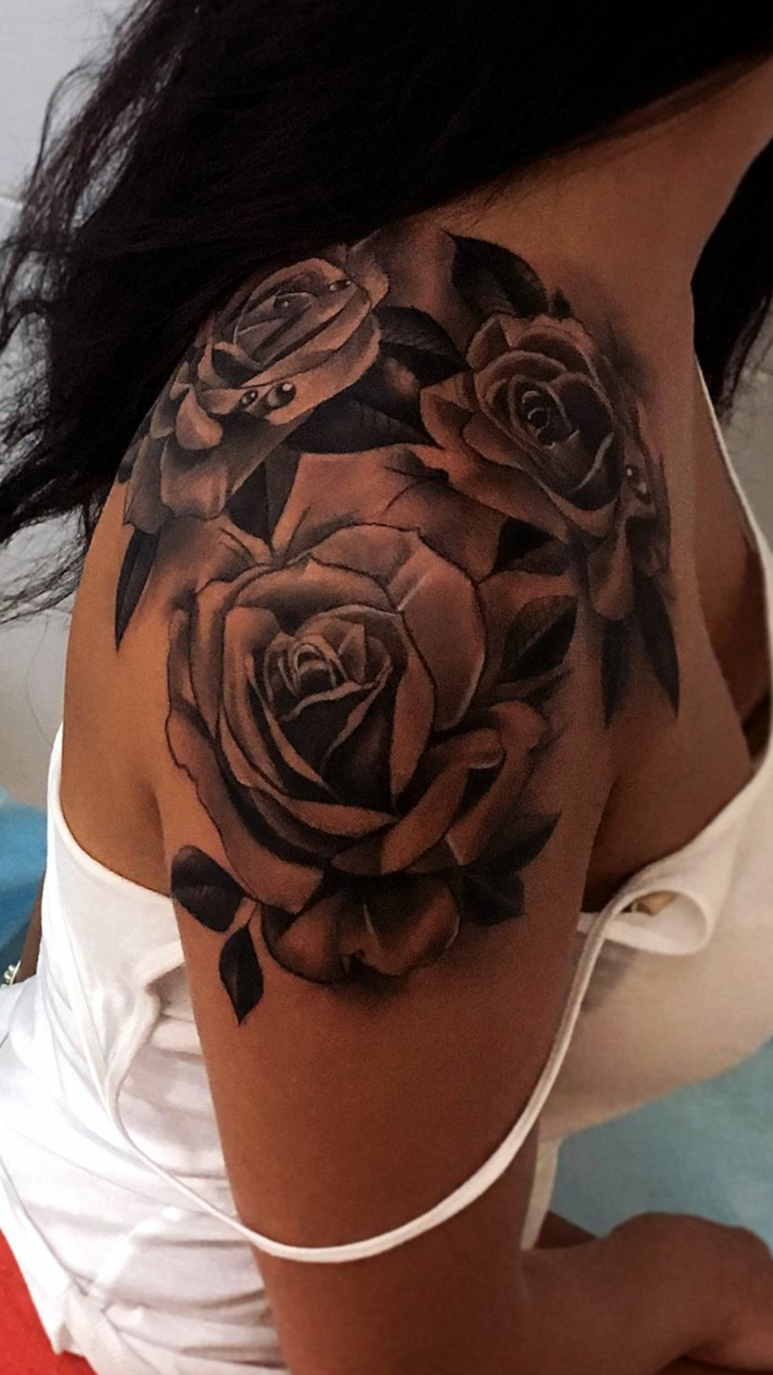 Placement Tattoos Shoulder Tattoos For Women Tattoos Flower regarding sizing 1125 X 2001