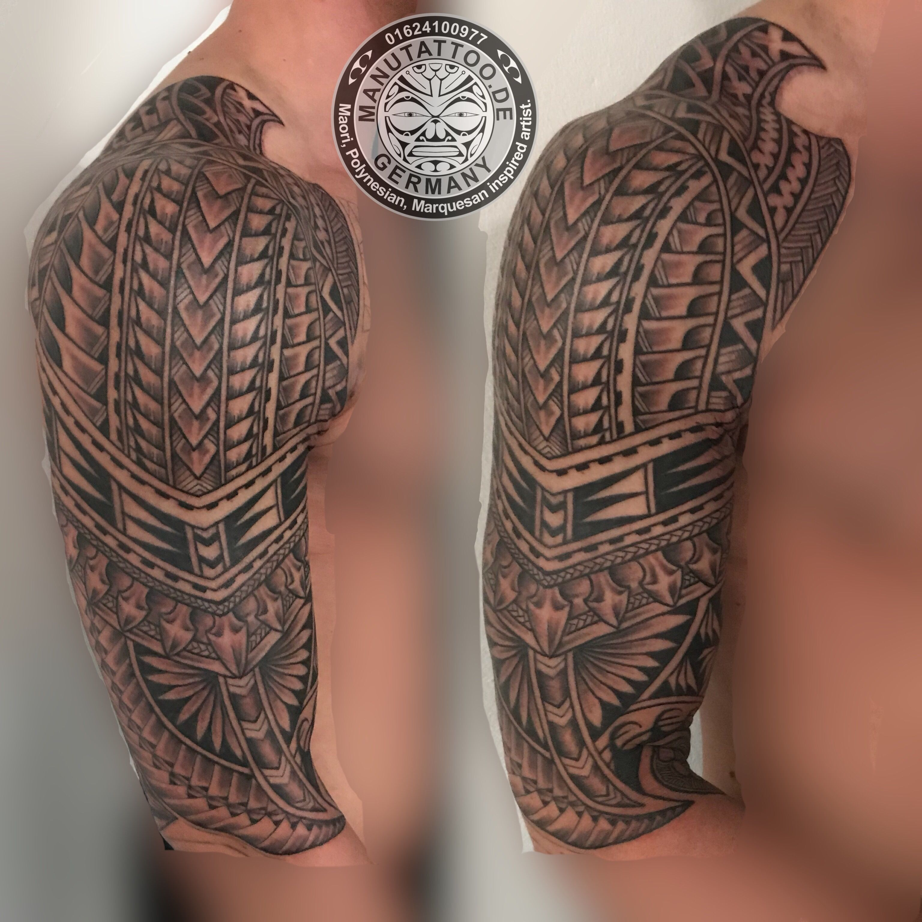 Polynesian Inspired Tattoo Freehand Manu At Manu Tattoo In pertaining to sizing 3072 X 3072