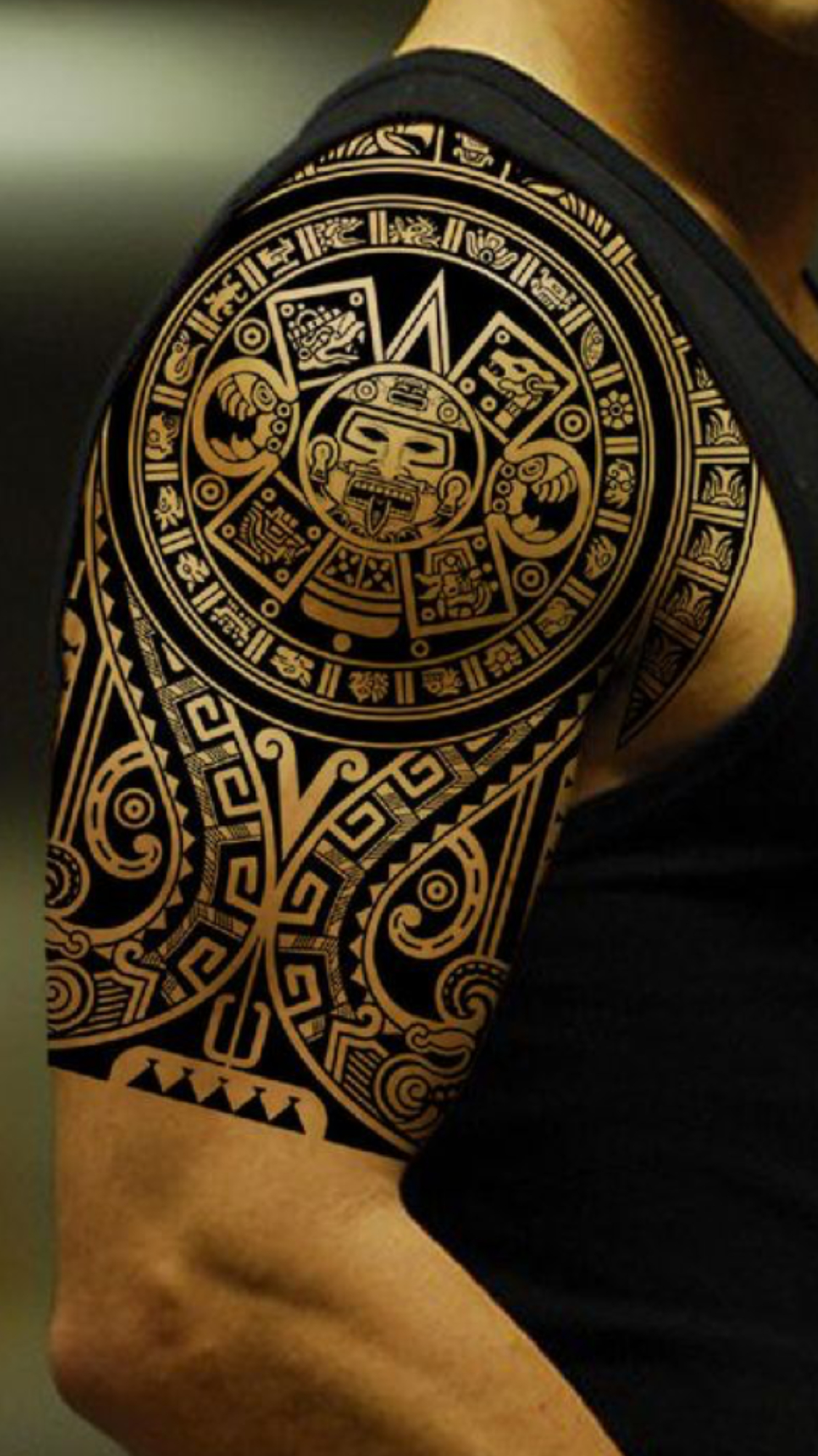 Polynesiantattoosanima Polynesian Tattoos Mayan Tattoos Tribal inside proportions 1125 X 2001